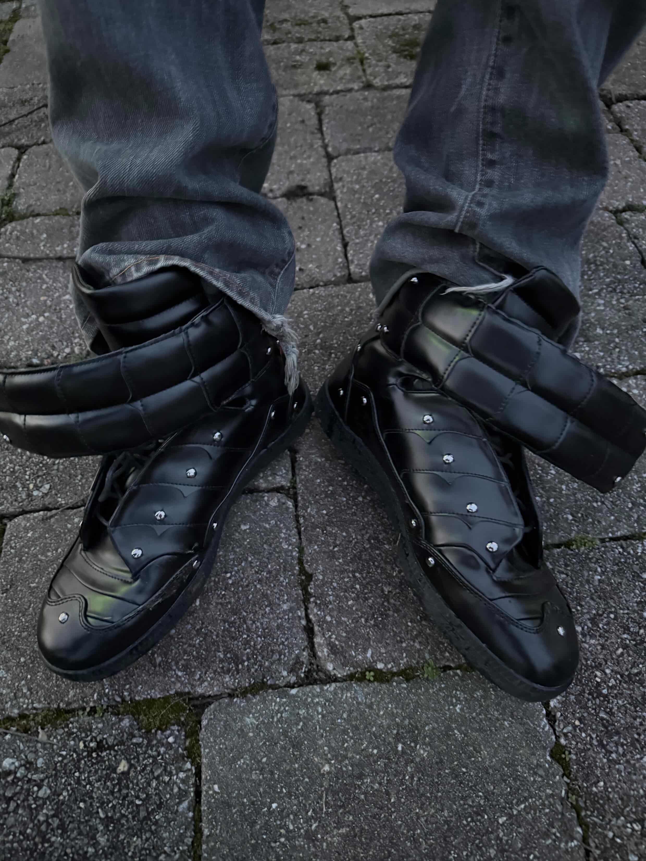 "future meets past" - medieval high tops