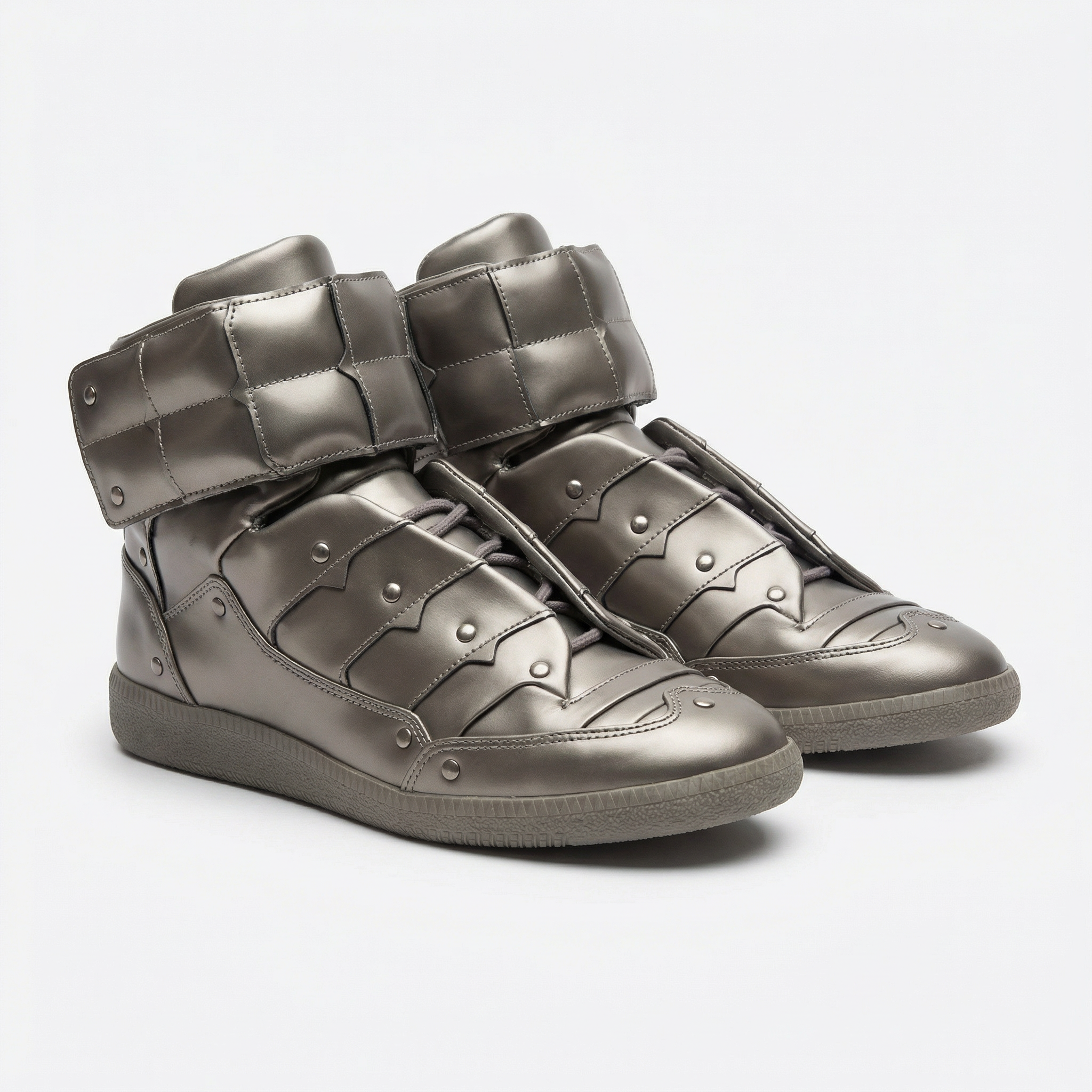 "future meets past" - medieval high tops