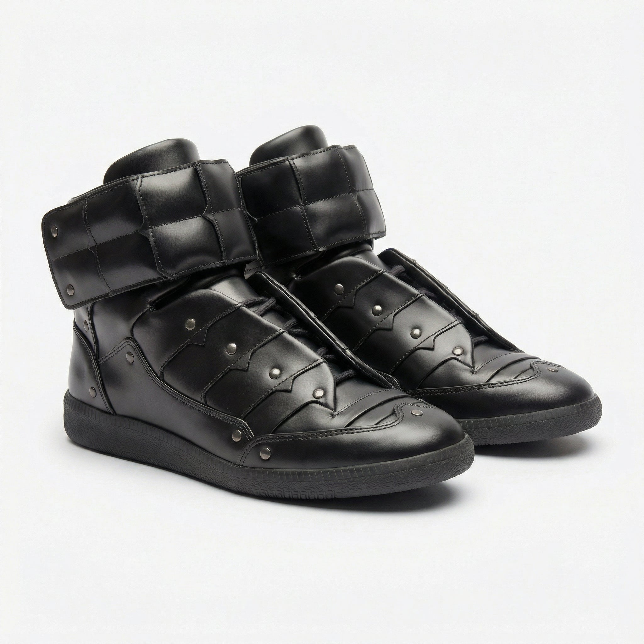 "future meets past" - medieval high tops